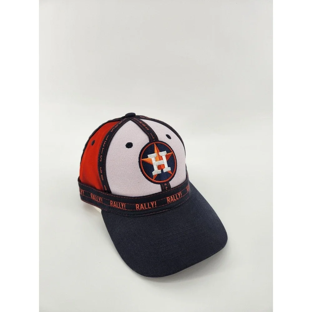 Houston Astros Budweiser Rally!‎ Baseball Cap Hat Orange White Navy
